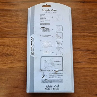 منگنه یک طرفه یا منگنه کوب دیوارکوب برند IRONMAX تایوان