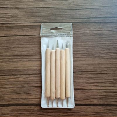 قلم داتینگ 5 تکه جهت گلسازی و کار برروی چرم