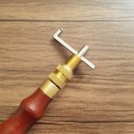 ست حرفه ای لبه گردکن و شیار انداز چند کاره AIGAEERدارای 5سر قابل تعویض مناسب جهت کار برروی چرم کیفیت عالی وارداتی