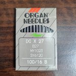 سوزن چرخ خیاطی زیگزالDC*27 ORGAN NEEDLES
