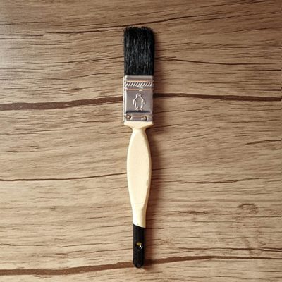 قلم مو پنگوئن دسته طرح چوب