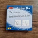 تفنگ اتیکت زن 505X سوزن ریز ته پلاستیکی تیغ دار