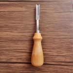 ویس دستی یا مغارشیاراندازبا لبه حدودا"6mm  برای نازک کردن لبه چرم