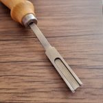 ویس دستی یا مغارشیاراندازبا لبه حدودا"6mm  برای نازک کردن لبه چرم