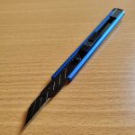 کاتر هومانHOMUN SX-091سایزکوچک 30 درجه بدنه فلزی مناسب طراحی وبرش چرم و کاغذ پلاستیک و... خوش دست و با کیفیت