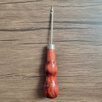 درفش قلاب دار دسته چوبی