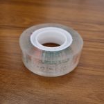 چسب نواری 2 سانت چسب دوسانتی حلقه کوچک شیشه ای 36یارد