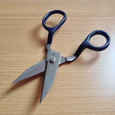 قیچی دسته کج ساخت تبریز
