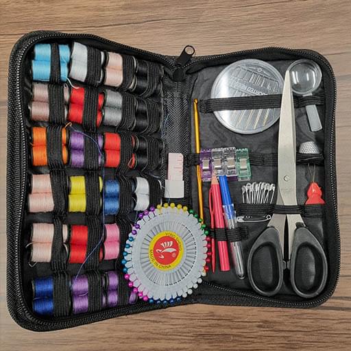 پک لوازم خیاطی یا ست لوازم خیاطی کیف سوزن و نخ